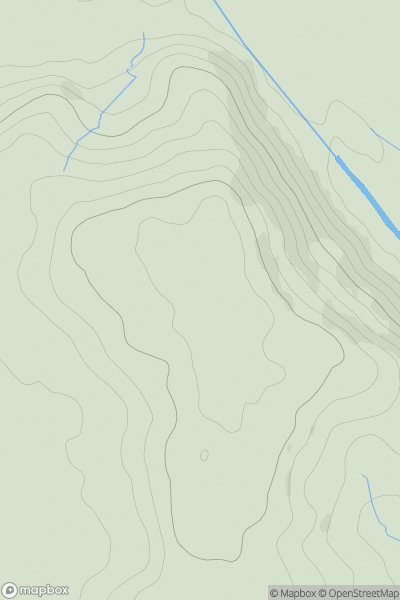 Thumbnail image for Cock Hill [Neath to Chepstow] showing contour plot for surrounding peak